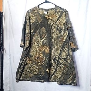 Jerzees Outdoors Camo T-shirt,  Vintage MEN'S 3XL